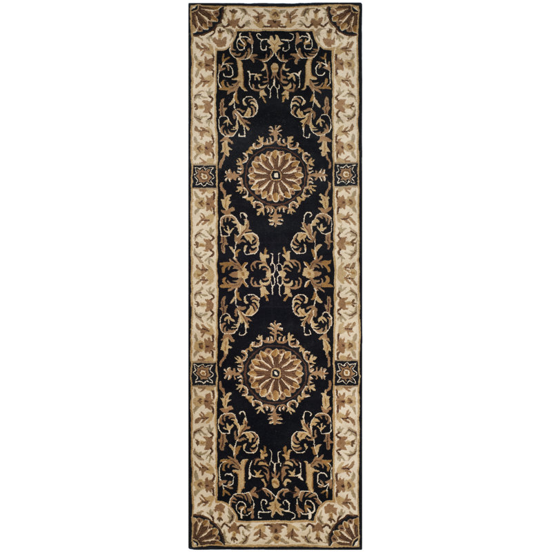 Atlasburg Hand Tufted Wool Oriental Rug, Runner 2'6" x 12'