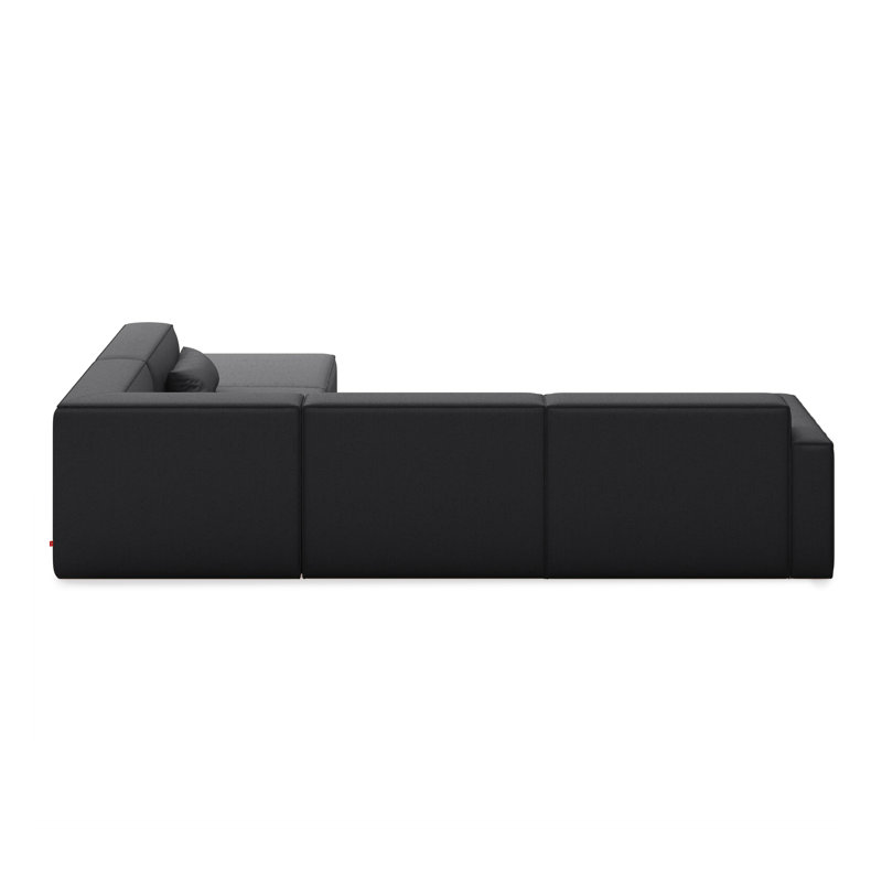 Mix Modular 5-Pc Sectional, Mowat Raven, Right Hand Facing