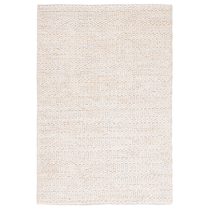 Eco-Smart Hand-Woven Bleach Area Rug, Rectangle 6' x 9'