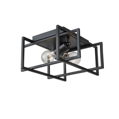 Plafonnier encastré 2 lumières 12 po Esohe