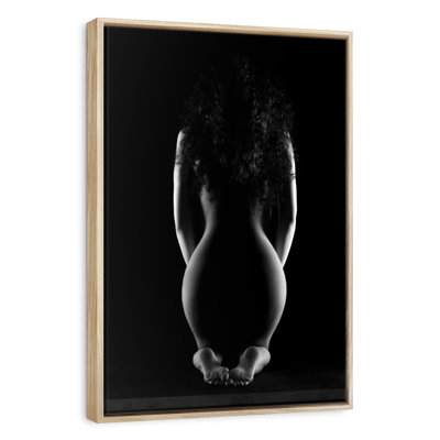 BW Nude Woman Silhouette III
