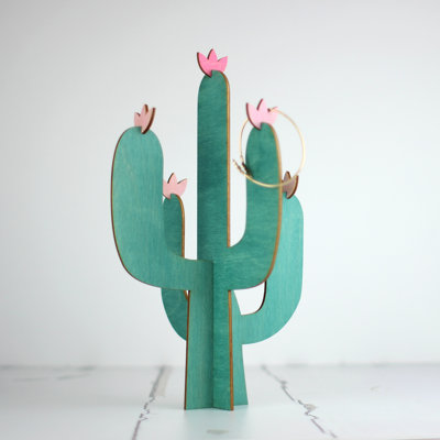 Wood Jewellery Stand
