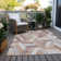 Machine Washable Indoor/Outdoor Claudian ACN1241 Copper Rug