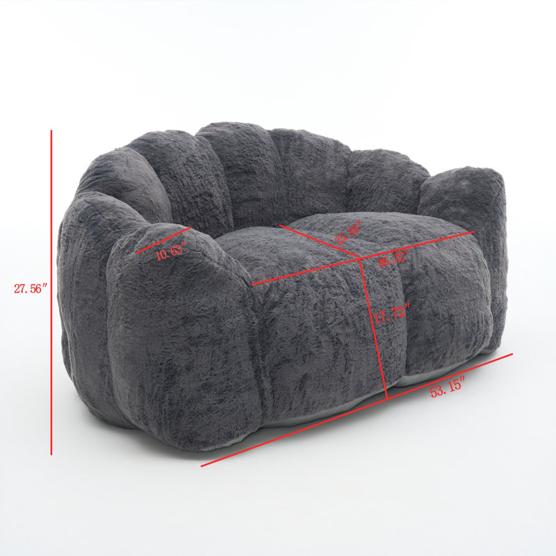 Fauteuil Lazy, Gris ancien