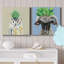 «Playful Nature», ensemble de 2 peintures-225440260-225440263
