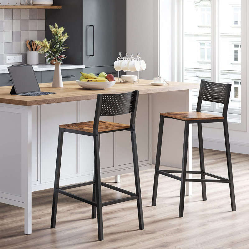 Tabouret de bar d'extérieur de 28,5 po Lynnzee