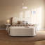 1.165m Beige Storage Bench