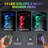 Thermostatic LED Music 16" Shower System with App & Remote Control, Music and Handheld Shower