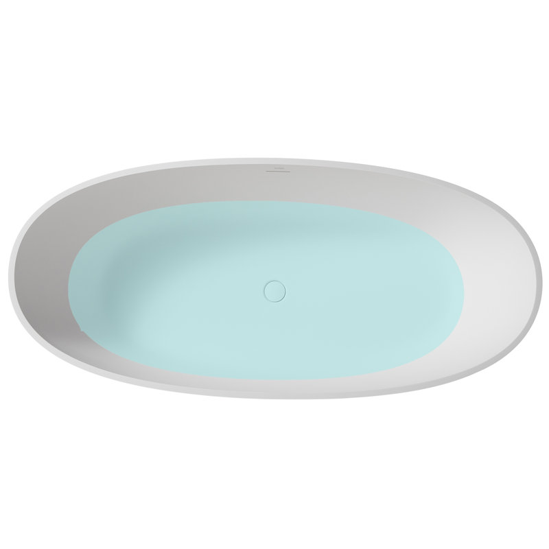 Baignoire de trempage autoportante 69 po. X 30 po. 69 po x 30 po