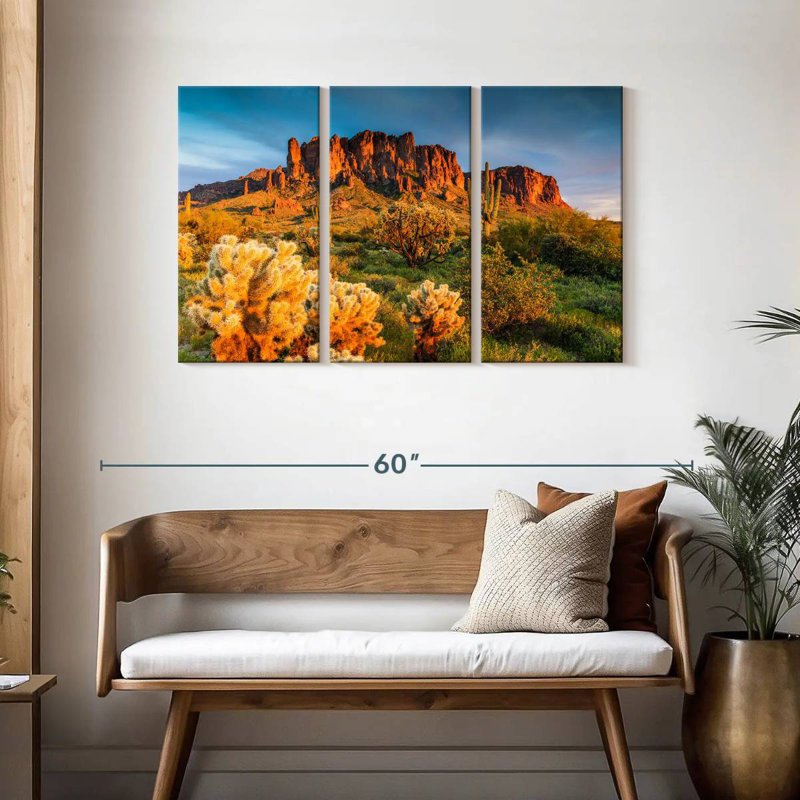 Alvord Superstition Mountains, Phoenix, Arizona, États-Unis, H 28 po x l 45 po