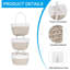 Rebrilliant Cotton Decorative Basket-1904985096