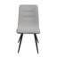 Benedick Kitson Tufted Side Chair in Grey
