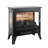 21 Inchthree-Sided Freestanding Electric Fireplace Stove Heater With 3D Flame Effect With Remote Control