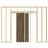 Soft Close and Open 24" to 36" Upright Universal Lightweight Pocket Door Frame(Door Not Included)-110824946