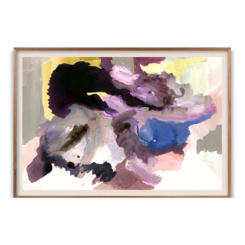 Yellow Vista Print by Zoe Bios Creative