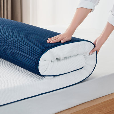 Memory Foam Mattress Topper With Anti-Slip Bottom