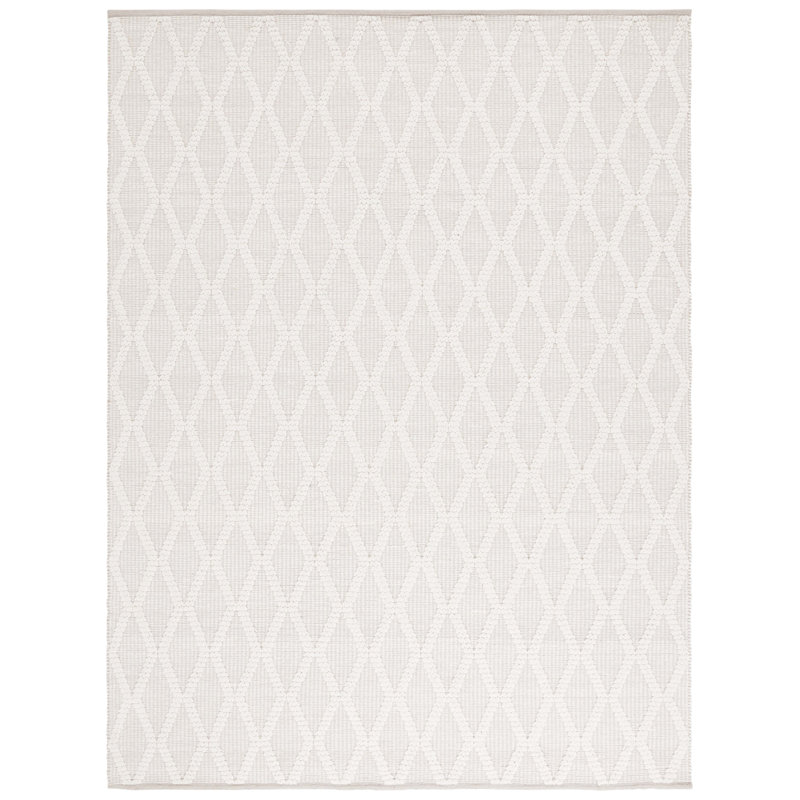 Fromm Hand Woven Wool Pile Geometric Rug, Rectangle 8' x 10'