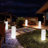 16 Colors Changing LED Cylinder Outdoor Floor Lamp for Home Patio, Deck, Pool, Bar & Party Lighting Decor
