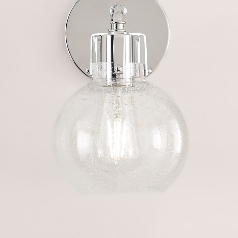Clara 1 - Light Armed Sconce, Chrome
