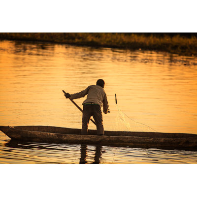 " Man Fishing " by Jandrielombard