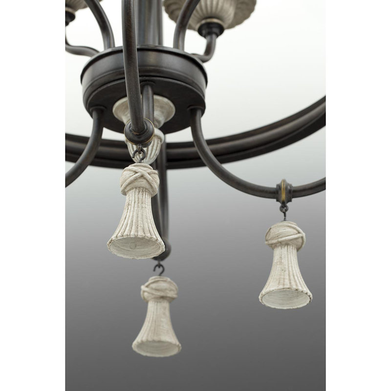 Lustre 5 lumières façon bougie Bridlington