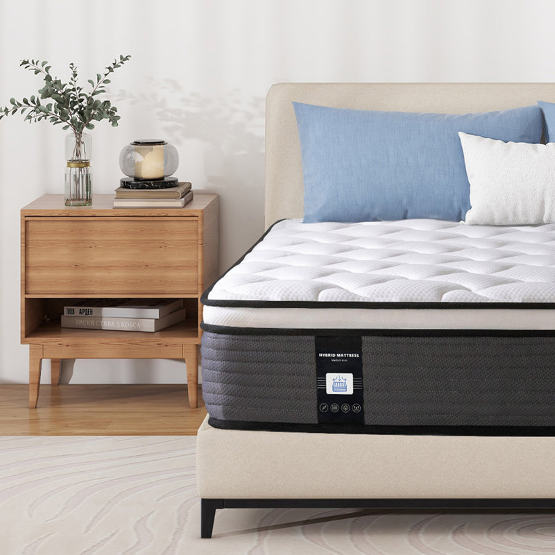 12" Medium Hybrid Mattress in a box Meith, Full