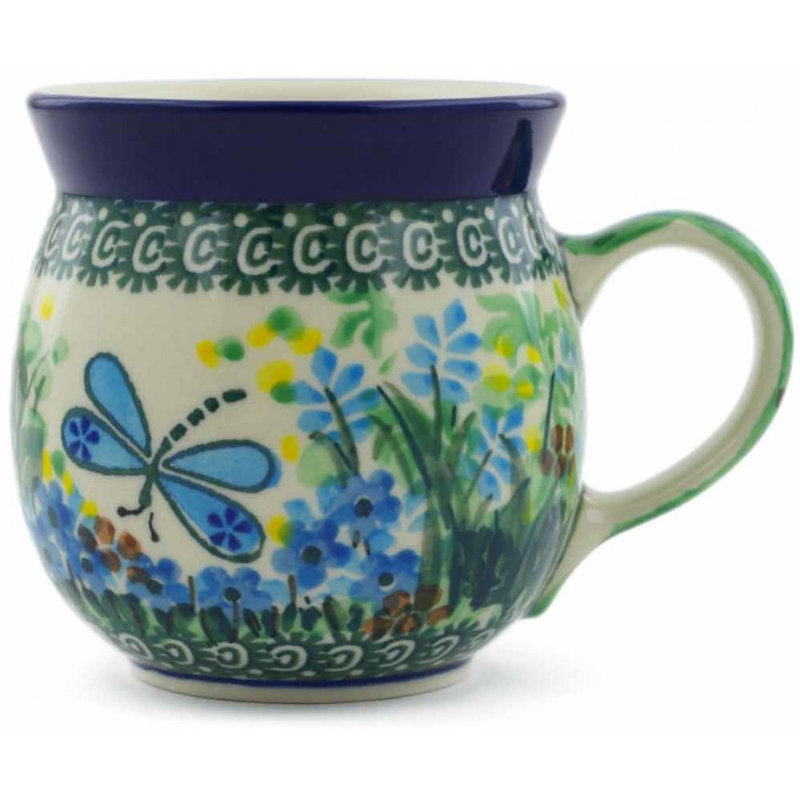 Handmade Stoneware Porcelain Coffee Mug Teacup and Saucer