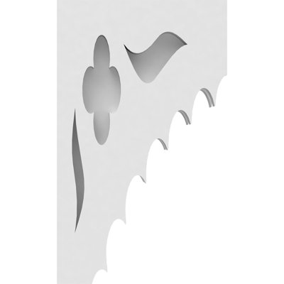 1 7/8"W X 6"D X 10"H Wellington Architectural Grade PVC Corbel