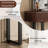 Retro Minimalist Console Table with Storage-1845839828