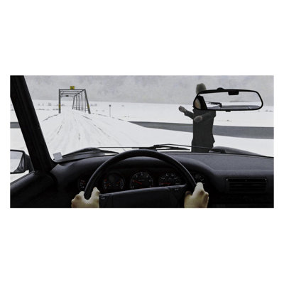 Traveller par Alex Colville - Impression giclée