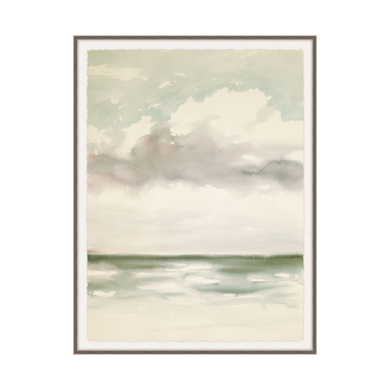 Sea Breeze Green 2 Print by Studio L57 Affinity, 40.5" H x 31.5" W