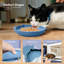 P.t. Bol pour animal de compagnie en forme de chat avec base d'aspiration antidérapante-108377337
