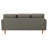 Overman Three Seat Sofa - Jitterbug Gray