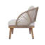 Fauteuil club d'extérieur en bois d'acacia Charles-124192017