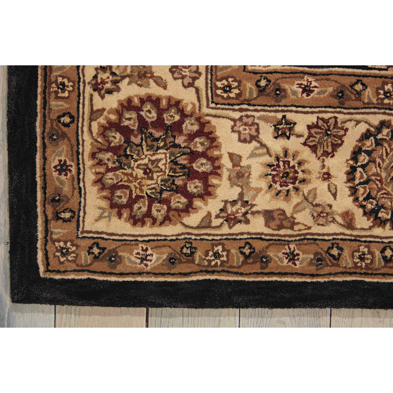 Ellerswick Wool Oriental Indoor Rug, Rectangle 9'9" x 13'9"