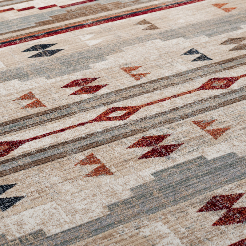 Tapis Lauren Ralph Lauren Southwestern, Rectangle de 5 pi x 8 pi