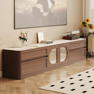 Modern Walnut Solid Wood TV Stands