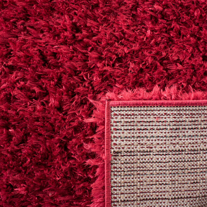 Tapis à poils longs Madrid 200, Rond 5 pi 3 po