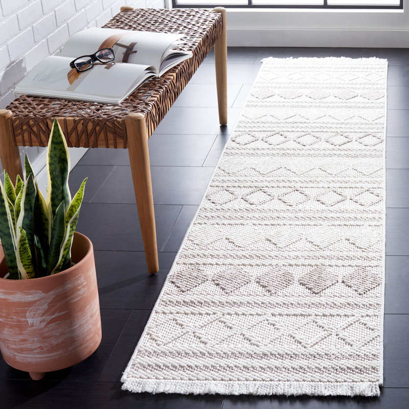 Lotus Performance Geometric Rug, Runner 2' x 8'