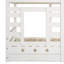 Solid Wood Storage Bed