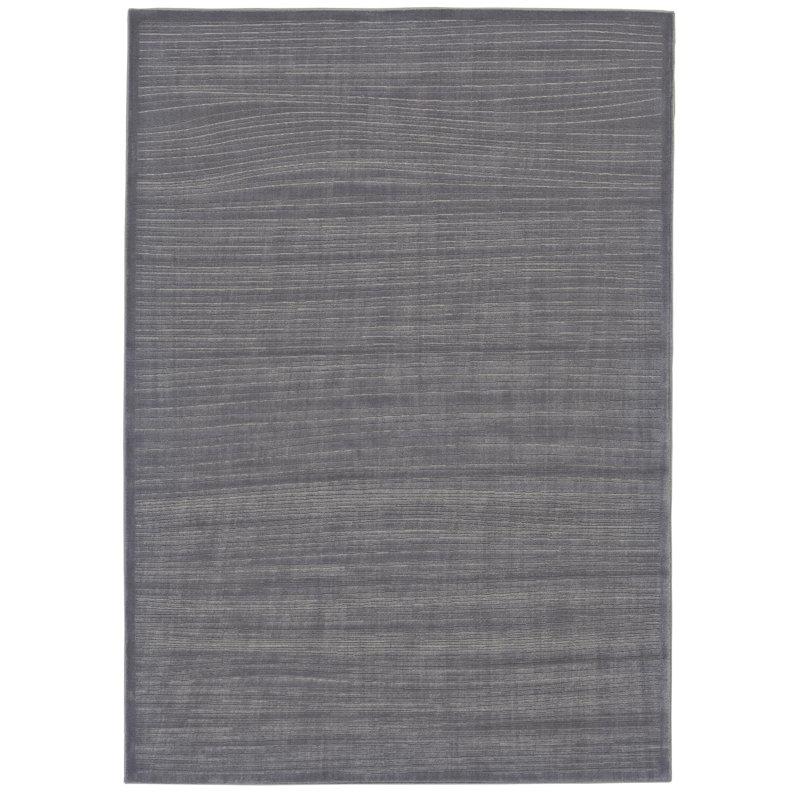 Tapis cachemire tissé à la main Warrenton, Rectangle 10 pi x 13 pi 2 po