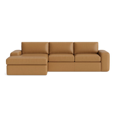 The OG Leather Chaise Sectional