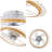 15.7'' Ceiling Fan with LED Lights