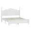 Lit plateforme en bois avec design rétro et support de lattes robuste-354516950