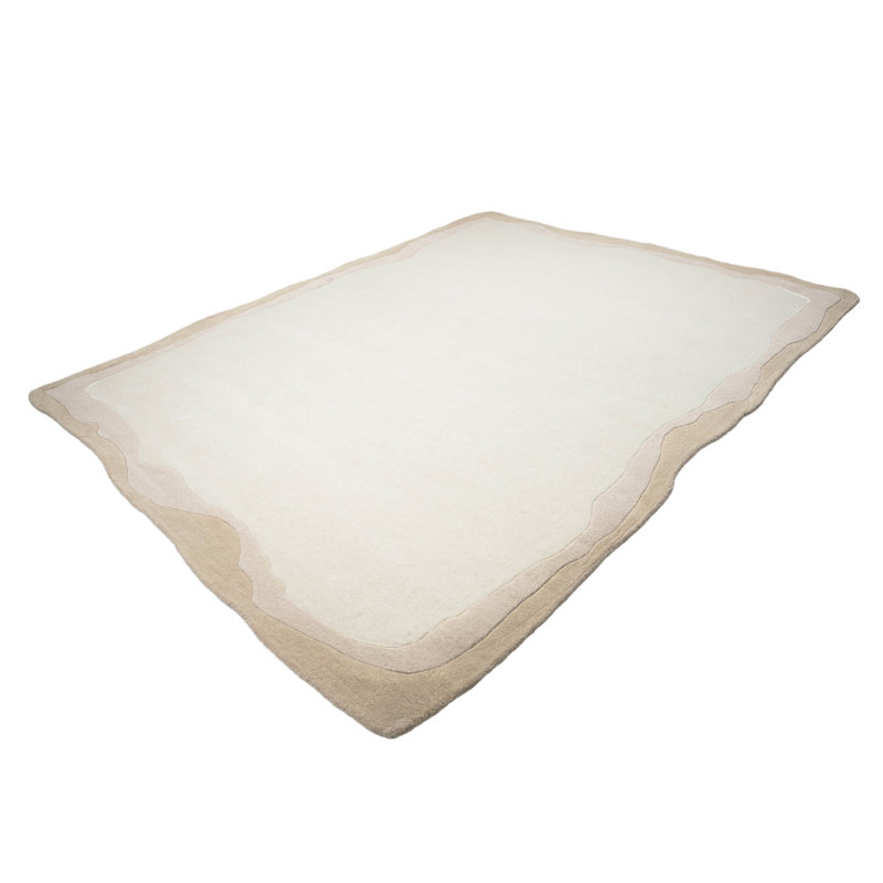 Tapis brun clair Tarba, Rectangle 8 pi x 10 po