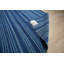 Tapis bleu moderne en laine tissé à la main Indigo Horizon-124206267