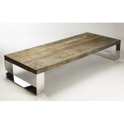 Darren Solid Wood Top Coffee Table