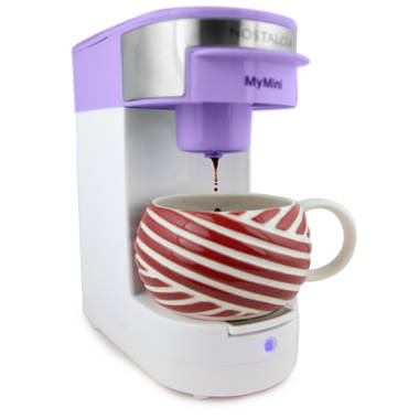 Premium Levella Single Serve One-Touch Coffee Maker with Travel MugBlack (pcmk155)