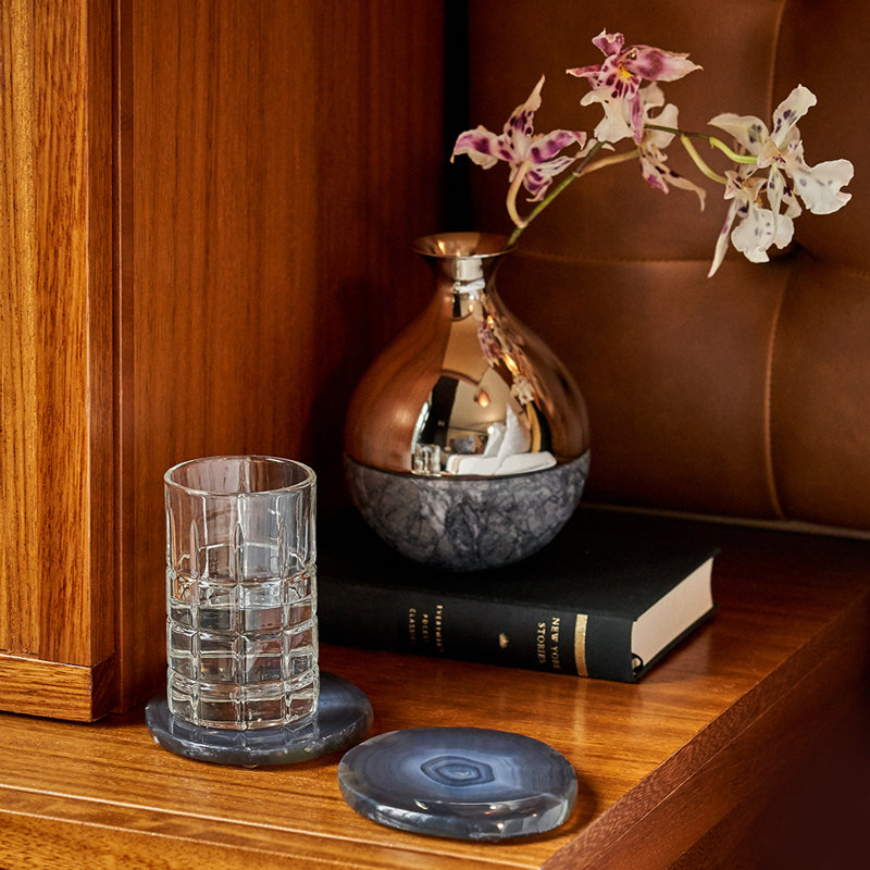 Entertainment Agate Coaster
