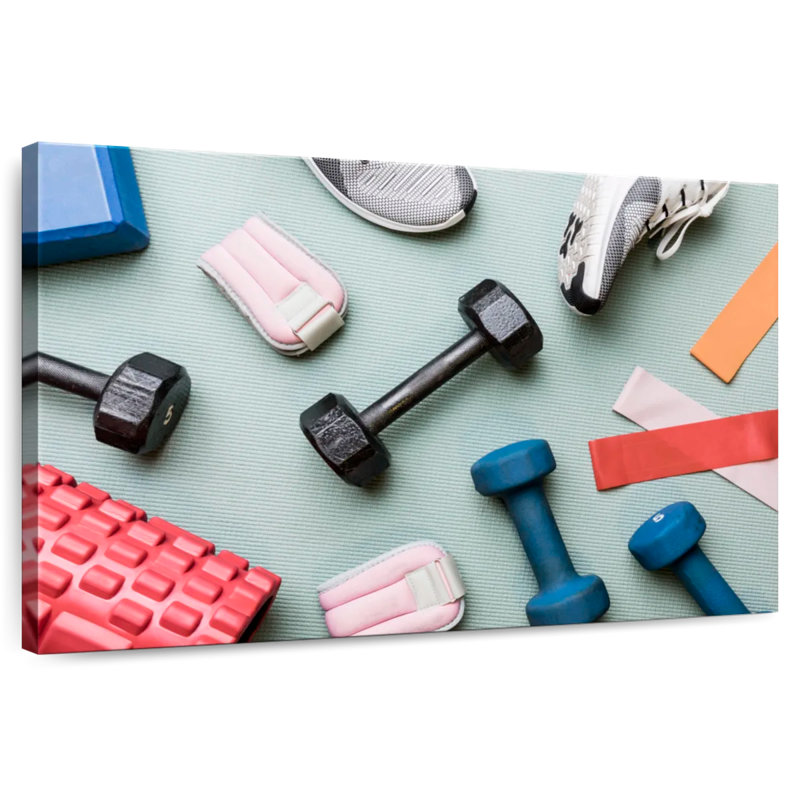 Sireci Gym Exercise Gear, 32" H x 48" W